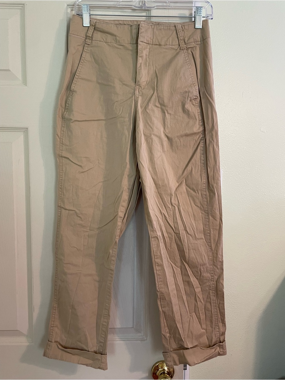 a new day Women’s Tan Straight Chinos